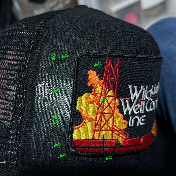VTG Joe Bowden's Wild Well Control Snapback P Brand Hat - Picture 11 of 13